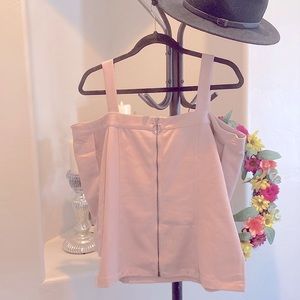 Naked Zebra | Tank | cold shoulder